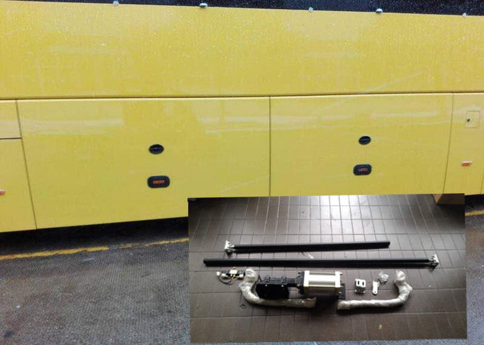 Pneumatic Control Bus Luggage Door Mechanism With Cylinder Left And Right